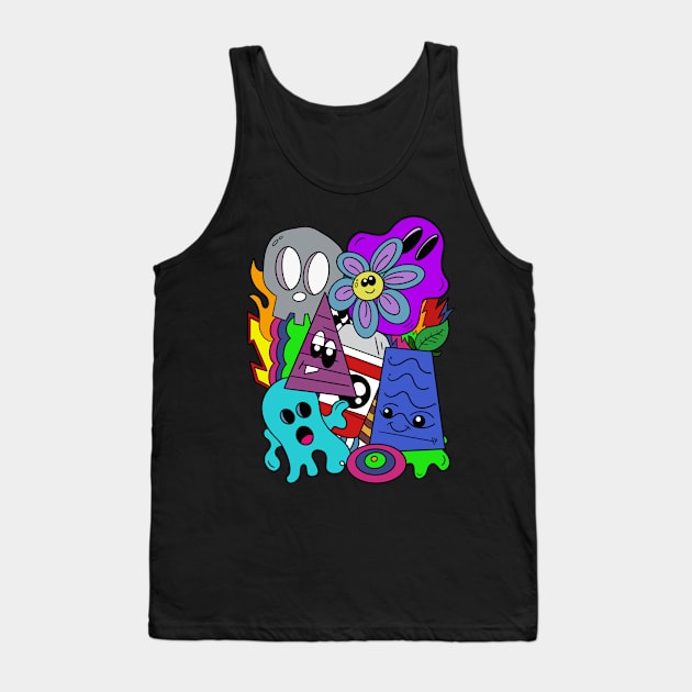 Mind Boggle Tank Top by LightniNG Underground